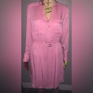 Elegant Pink Women's Dress
